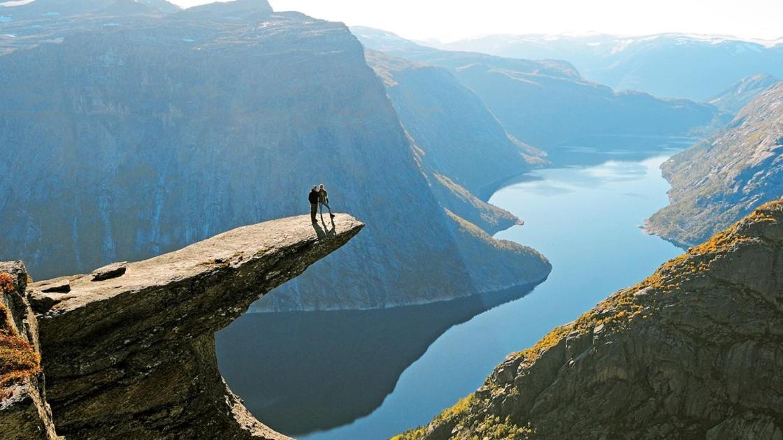 Apartmán Odda Panorama Exteriér fotografie